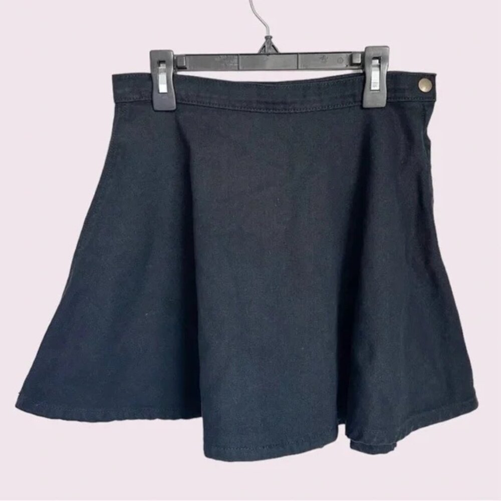 American Apparel black denim circle skirt - Picture 4 of 5